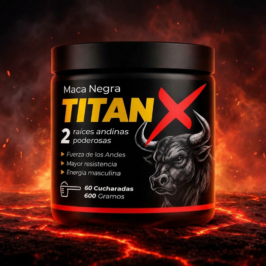 Titan X: Energía Natural con Maca Negra Andina