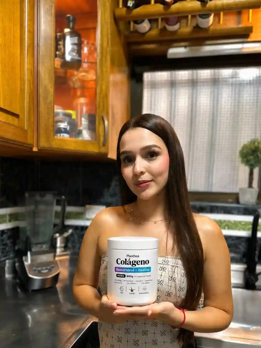 Clienta con el Colágeno Planthea Resveratrol + Biotina